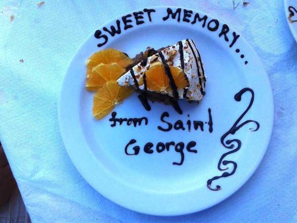 Saint George Hotel Rodhákinon Bagian luar foto